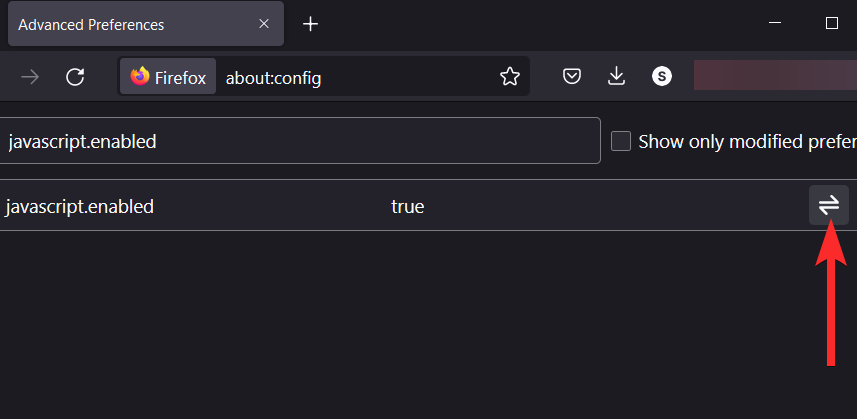 firefox disable javascript