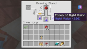 Night vision potion Minecraft