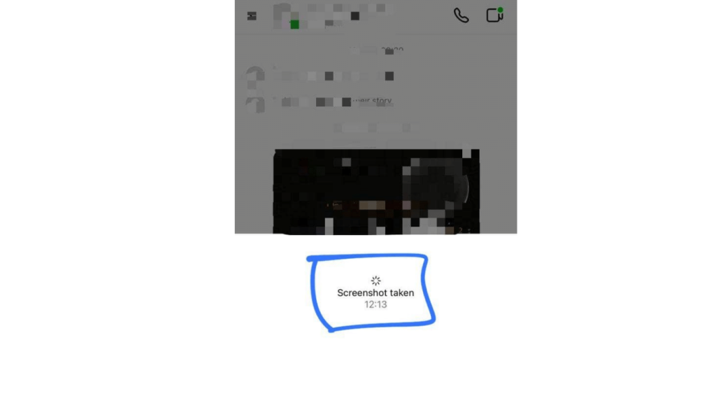 can people see when you screenshot on Instagram