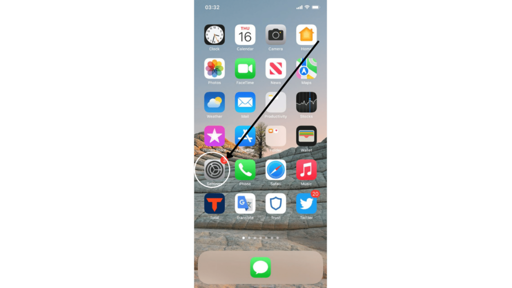 Delete hidden apps on your iPhone from the settings 