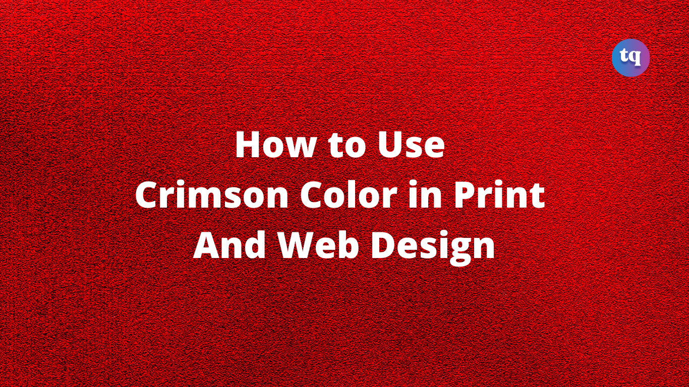Crimson color