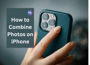 how to combine photos on iPhone