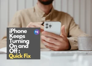 iphone keeps turning on and off