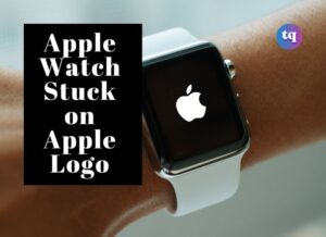 apple watch stuck on apple logo