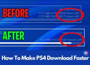 how to make ps4 download faster