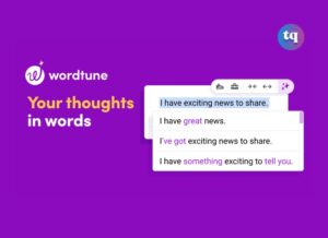 Wordtune editor