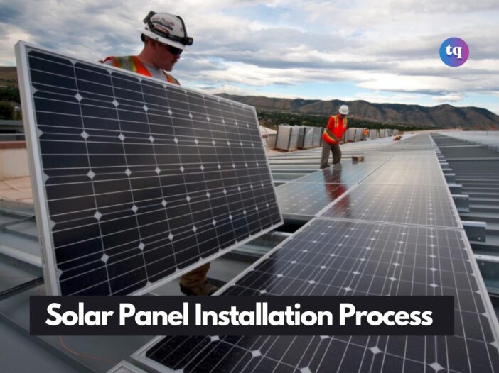 solar panel installation process