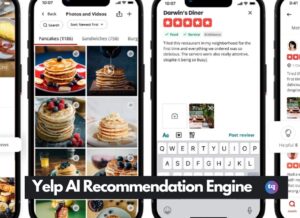 Yelp AI recommendation engine
