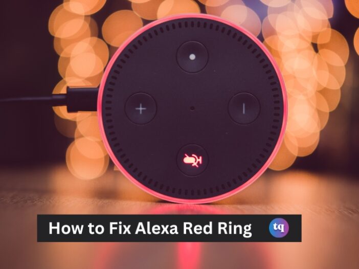alexa red ring